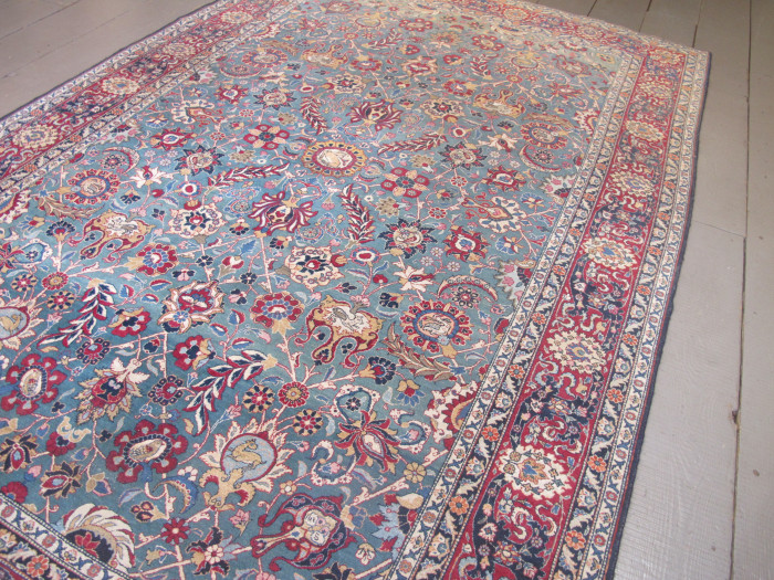 Part-Silk Teheran Carpet